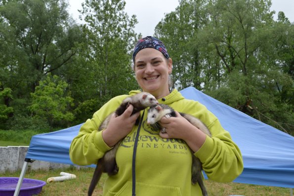 Christine with Bandit & Fred (2)