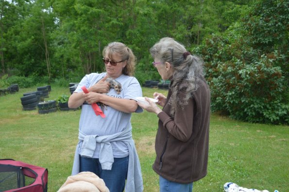 Kathy, Tina with Hallee