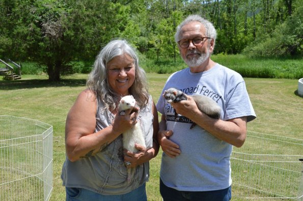 Mary with Fern & Daisy