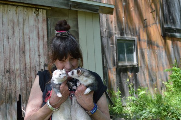 Mary with Sasquatch & Shadow (1)